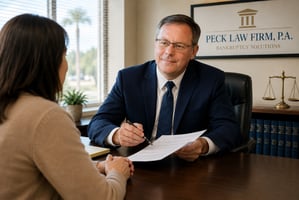 bankruptcy attorney consultation Florida Hernando County Peck Law Firm - Richard K Peck