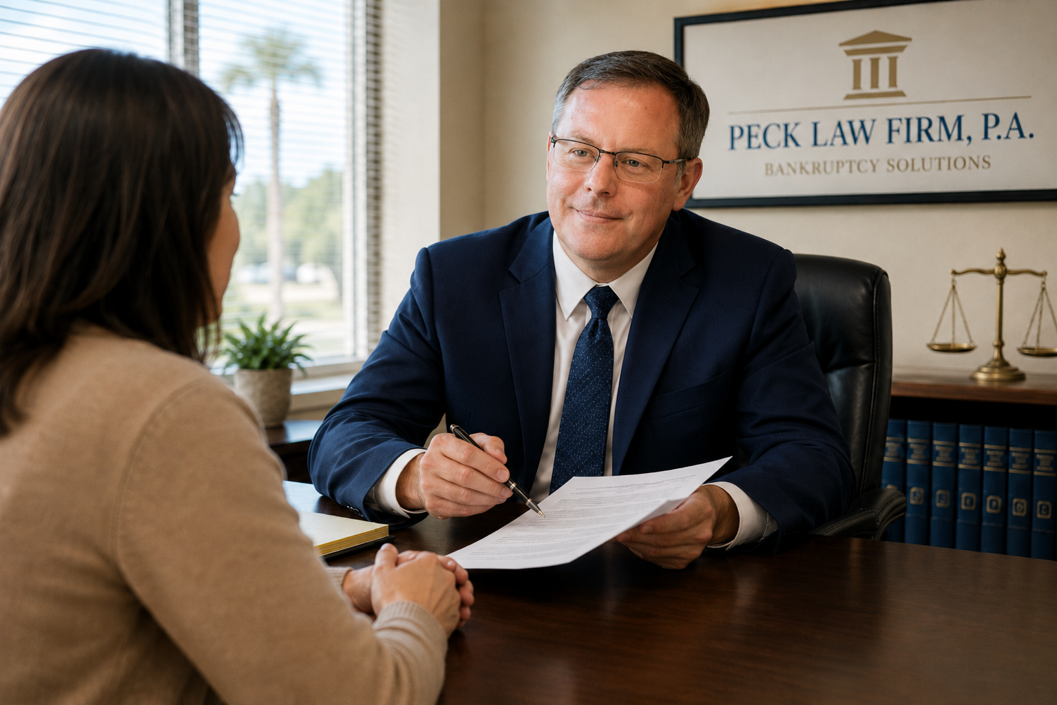 bankruptcy attorney consultation Florida Hernando County Peck Law Firm - Richard K Peck